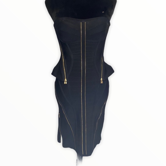 Herve Leger Zippered Dress Size XS